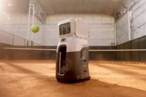 This AI-Powered Tennis Ball Machine Can Simulate Training Against Legends Like Roger Federer