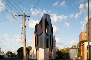 Triangular house is a case study in urban renewal and sustainability